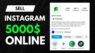 how to sell instagram account on social tradia [upl. by Willa]