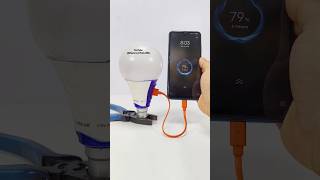 Power Bank Powered by Bulb  Useful Life Hacks  Motor Life Hacks [upl. by Dulcinea]