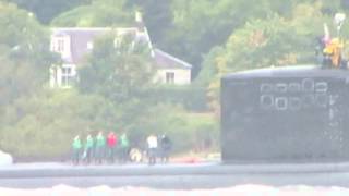 US Seawolf class submarine breaks down at Faslane [upl. by Longerich]