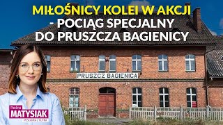 Miłośnicy kolei w akcji – pociąg specjalny do Pruszcza Bagienicy [upl. by Caitlin]