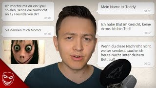 Die gruseligsten WhatsApp Kettenbriefe  Von Momo bis Teddy [upl. by Anwahsiek111]