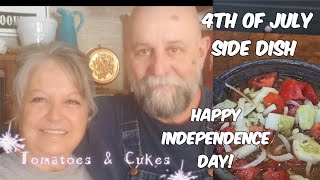 Easy Frugal 4th of July side dish Happy Safe Independence Day [upl. by Sukramaj]