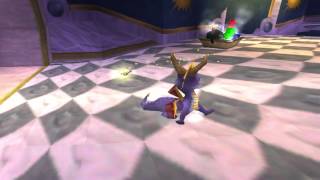 Spyro the Dragon PS1 walkthrough  High Caves [upl. by Eimmit839]