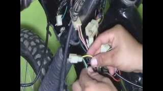 CIRCUITO ELECTRICO MOTO 125 CC 7 PARTE [upl. by Perusse]