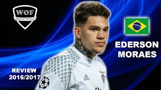 EDERSON MORAES  Benfica  Best Saves amp Overall Goalkeeping  20162017 Welcome To Man City HD [upl. by Marvin]