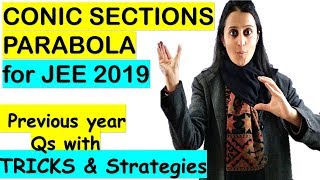 Conic SectionsPARABOLA for JEE MAINS 2021 HindiEnglish Previous Year Qs with TRICKS amp Strategies [upl. by Justicz]