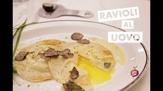 🥚 RAVIOLI AL UOVO 🍳Ravioli à loeuf coulant 🥚Tuto LA PETITE BETTE [upl. by Kondon]