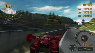 17000 RPM Suzuki Escudo Pikes Peak  Gran Turismo 3 [upl. by Allwein]