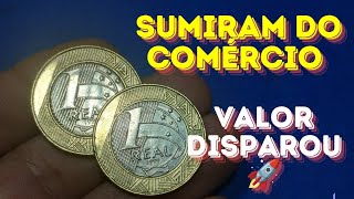 AS MOEDAS MAIS VALIOSAS DE 1 REAL confira no vídeo [upl. by Onfre]