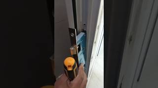 Double handle door Lock fitting doorlock ytshorts [upl. by Spratt]