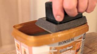 How to Protect Your Interior Wooden Doors with Ronseal Varnish [upl. by Shoshanna]