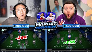 Two 1 MILLION Coin Cards go head to head in FC25 Market Mayhem [upl. by Ainuj700]