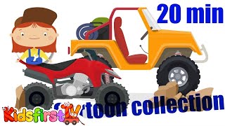 Doctor McWheelie and cars Cartoon compilation 6 [upl. by Yssep284]