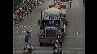 1990 20th Annual Sternwheel Regatta Grand Feature Parade Charleston WV [upl. by Glennis]