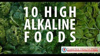 10 Alkaline Foods Good for Blood Glucose Levels [upl. by Adnuahsar]