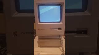 Macintosh plus 1 mb startup asmr retro macintosh [upl. by Nnairak]