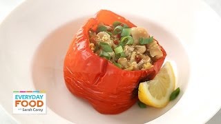 Slow Cooker Stuffed Peppers  Everyday Food with Sarah Carey [upl. by Zigmund]