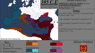 Roman Empire The Early Dominate Period 284 CE  402 CE [upl. by Adnohsed185]