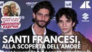 Santi Francesi abbiamo scoperto lamore  Sanremo 2024 – Podcast [upl. by Eelek796]