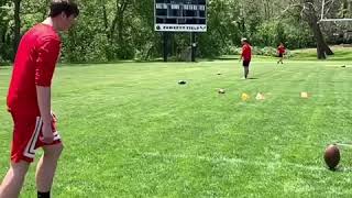 Austin Springer  2021 WV  Senior Kicker Punter  May 2020  National Kicking Rankings Prospect [upl. by Beasley]