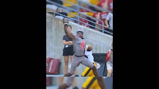 Jeremiah Smith One Handed Catch vs Iowa 🔥 shorts [upl. by Jelle]