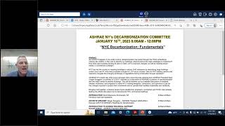 NYC Decarbonization Fundamentals Webinar Part 1 of 6 Introduction by Scott Sherwood [upl. by Einnahpets]