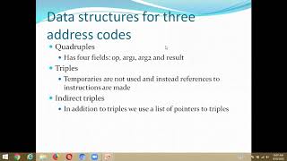 3 2 COMPILERDESIGN  IMPLEMENTATION OF 3 ADDRESS CODE [upl. by Ahsatniuq]