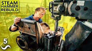 FIXING A 1900s STEAM HAMMER Pt 5 [upl. by Ailak]