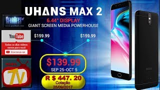 CONHEÇA UHANS Max 2 4G  Octa Core 15GHz Android 70  Touch Sensor Metal Body [upl. by Brice]