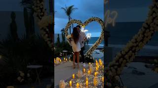 PROPOSAL SETUP ON BEACH GOA MORJIM BEACH  PROPOSAL SURPRISE [upl. by Neb]