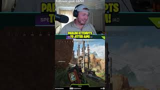 Pabloh Learns HOW TO JITTER AIM in Apex Legends apexlegends apex [upl. by Arreik214]