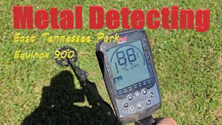 Metal detecting at my local East Tennessee park  Minelab Equinox 900 [upl. by Fitz]