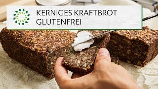 Glutenfreies Brot mit Kernen selber backen  Vegan [upl. by Eyahs]