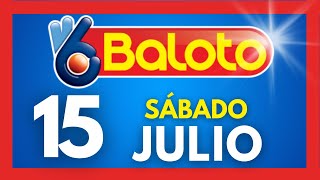 Resultados del BALOTO REVANCHA del sabado 15 de JULIO de 2023 [upl. by Cahilly542]