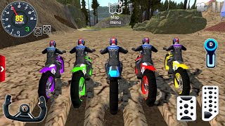 Motocross Dirt Bikes Impossbile OffRoad 1  Offroad Outlaws best motor bike Android  IOS gameplay [upl. by Asirram579]