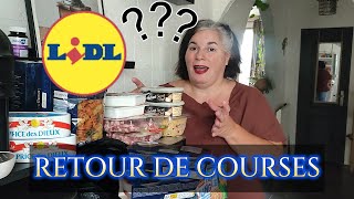 LIDL 🛒BIG RETOUR DE COURSES ❗ j AI Dévalisé la Semaine Italienne❗❗ [upl. by Naahsar]