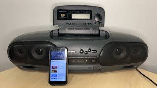 Panasonic RX DT 707 test bluetooth LDAC [upl. by Nuzzi]