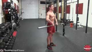 How To Barbell Upright Row [upl. by Publius976]