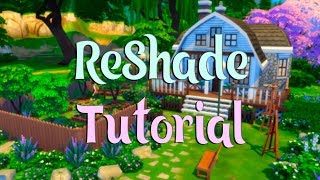 ReShade для Sims 4  Как сделать картинку ярче и сочнее [upl. by Sheff273]