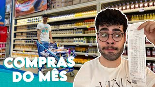 COMPRAS DO MÊS COMPLETA NO MERCADO ATACADISTA [upl. by Umont]