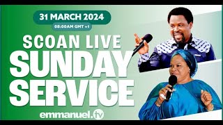 THE SCOAN SUNDAY SERVICE BROADCAST 310324 TBJoshua EvelynJoshua Emmanueltv Scoan Live [upl. by Lyrak615]