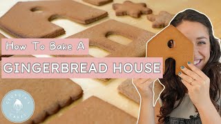 Gingerbread House Part 1  How To Bake Your Gingerbread Cookies  Georgias Cakes [upl. by Donela868]