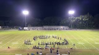 Eustis High School Marching Band Halftime vs The Villages 92923 [upl. by Artimid552]