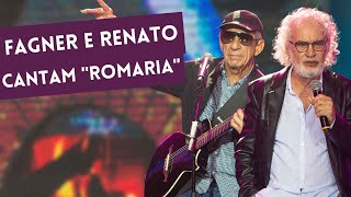 Fagner e Renato Teixeira cantam quotRomariaquot no Faustão [upl. by Arikahs]