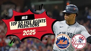 MLB Free Agent PREDICTIONS  RAPID FIRE [upl. by Otcefrep]