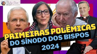 Primeiras polemicas sobre o sinodo dos bispos 2024 igreja catolico [upl. by Baptista650]