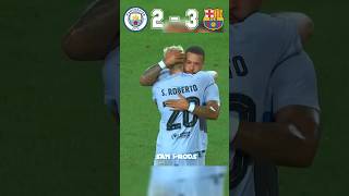 Man City 33 Barcelona  Friendly Match 2022  Highlights [upl. by Killen1]