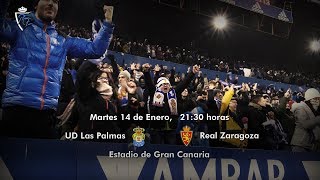 Previa Las Palmas  Real Zaragoza I 1412020 [upl. by Ylrebma]