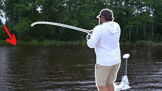 Fishing for Redfish on the Pamlico Sound Popping Cork Fishing [upl. by Yebloc]