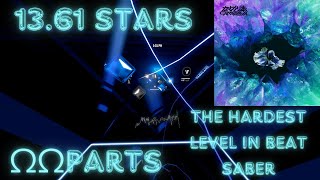 I BEAT THE HARDEST LEVEL IN BEAT SABER  ΩΩPARTS  768 A [upl. by Llehcim]